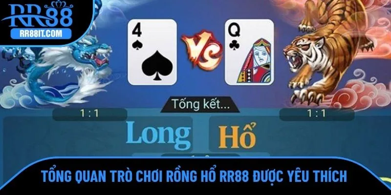 Tổng quan trò chơi rồng hổ RR88 được yêu thích 